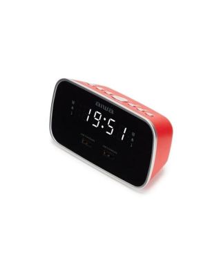 Radio Reloj despertador Aiwa CRU19 Rojo