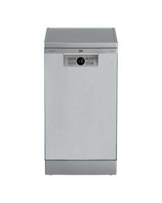 Lavavajillas 44.8 cm Beko BDFS26020XQ Clase E 10 Servicios 46 dB Acero Inoxidable