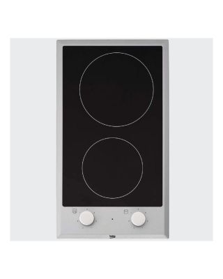 Placa vitrocerámica Beko HDCC32200X 2 Zonas 28.8 cm