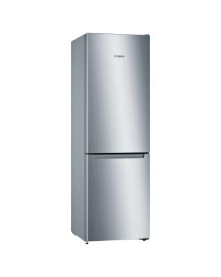 Frigorífico Combi  Bosch KGN33NLEB Clase E No Frost 1.76m Acero Mate - Serie 2