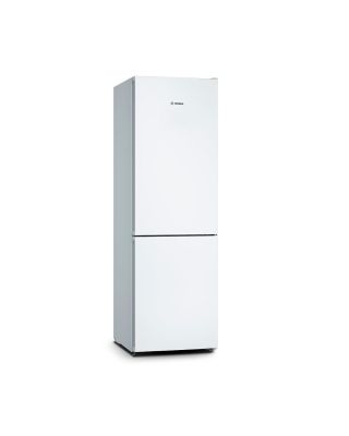 Frigorífico Combi Bosch KGN36VWEA Clase E No Frost 1.86m Blanco - Serie 4