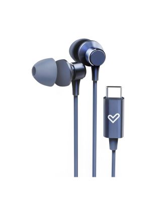 Auriculares intraurales Energy Sistem Metallized Type C color Azul con manos libres  - 458790