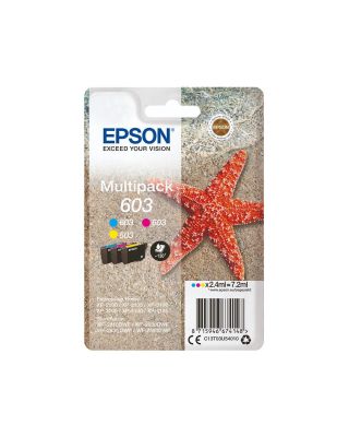 Multipack Tinta Epson 603 3 Tintas Cyan Magenta Amarillo