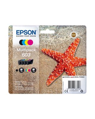 Multipack Tinta Epson 603 4 Tintas Cyan Magenta Amarillo Negro