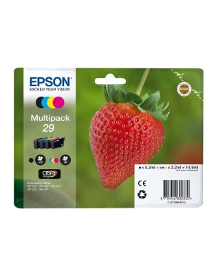 Multipack Tinta Epson 29 Claria Home 4 Colores
