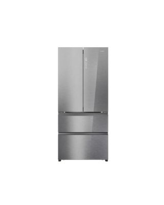 Frigorífico americano Haier HFR7819ENGC Clase E 1,90mX83,0cm No Frost Cristal Inox