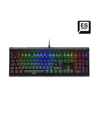 TECLADO GAMING SHARKOON SGK60 MECANICO RGB BROWN SWITCH