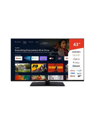 TV QLED 43" JVC LT43VAQ330S 4k Ultra HD HDR Smart TV