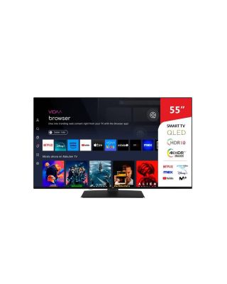 TV QLED 55" JVC LT-55VDQ340S 4k Ultra HD HDR Smart TV