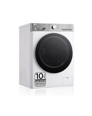 Lavadora Secadora LG F4DR9513A2W Clase D 12+8 Kg 1400 rpm Blanco - Autodosificación AI Direct Drive™, Turbowash 360º