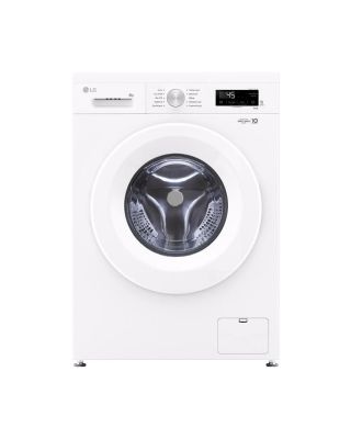 Lavadora LG F4X1008NWH Clase A 8 Kg 1400 rpm Blanco  SmartHome - Serie 100, Vapor