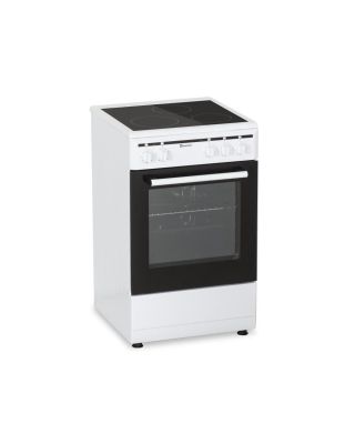 Cocina Meireles E503W Placa Vitrocerámica 3 Zonas Cocción Horno Eléctrico 80x50x55 Blanco