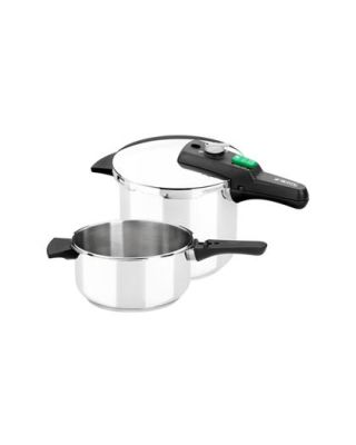 Olla a presión Monix Quick (set de 2) 4 y 6 Litros Apta para inducción - M560005