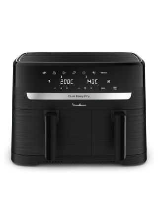 Freidora de aire Moulinex Easy Fry Dual 8,3 Litros (5,1L + 3,2L) 8 Programas - EZ901N20