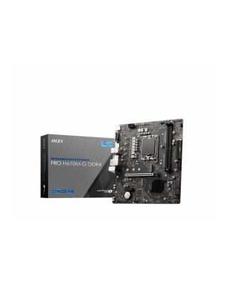 PLACA BASE MSI PRO H610M-G D4 1700 MATX 2XDDR4