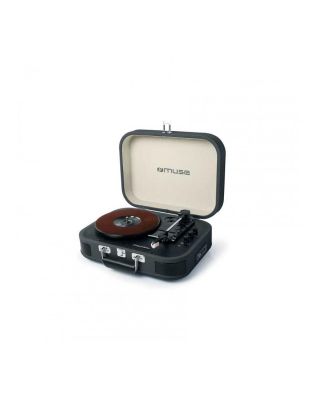 Tocadiscos Estéreo MT-201 BTB Bluetooth Gris
