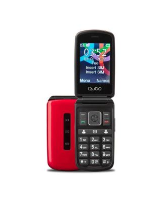 Teléfono libre Qubo P210NW Rojo plebable