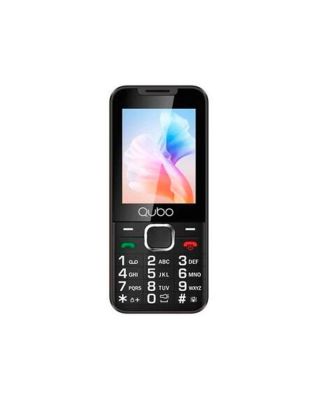 Teléfono libre QUBO X_240BK 2.4" Negro