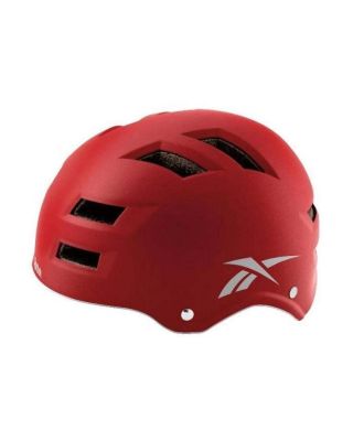 Casco Reebok Freestyle-Scooter MTV01 - Talla M, Unisex, Rojo Mate