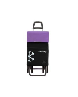 Carro compra Rolser Termo Fresh Negro / Malva