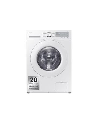 Lavadora Samsung WW90CGC04DTHEC Clase A 9 Kg 1400 rpm Blanco  SmartHome