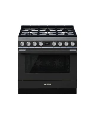 Cocina a gas Smeg CPF9GPAN 6 Zonas Gas Natural 90.5 cm