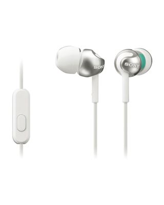 Auriculares Intraurales Sony MDR-EX110APW con Manos Libres Blancos