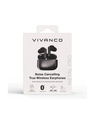 Auricular Vivanco 63992 True Wireless color Antracita