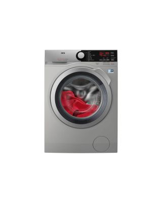 Lavadora AEG L7FEE842S Clase C 8 kg 1400 rpm Plata