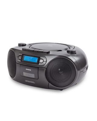Radio CD Portátil Boombox Aiwa BBTC-550BK Negro
