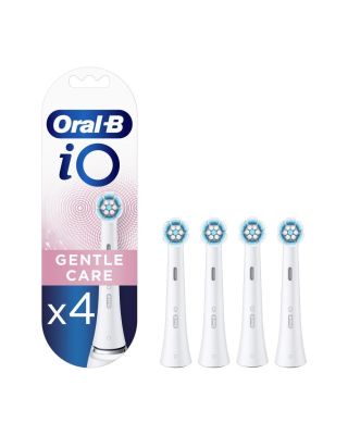 Oral-B iO Gentle Care Cabezales De Recambio, Pack De 4 Unidades