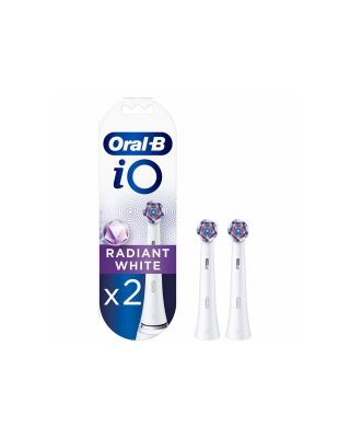 2 Cabezales Recambio Oral-B Braun iO Radiant White