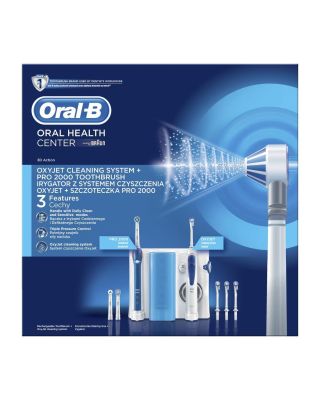 Cepillo Dental Eléctrico Oral-B PRO 2000  + Oxyjet Irrigador