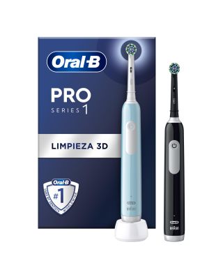 Pack cepillos Oral-B Pro1 Azul/Negro