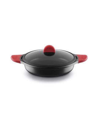 Cacerola Baja Inducción Con Tapa Castey 32 cm
