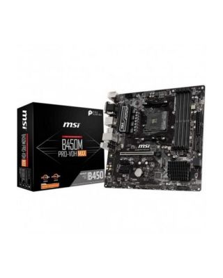 PLACA BASE MSI B450M PRO-VDH MAX AM4 MATX 4XDDR4