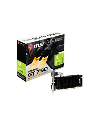 TARJETA GRAFICA MSI GT 730K 2GB GDDR3 V1 HDMI/DVI-D/VGA LP