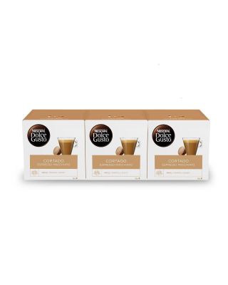 Pack Cortado Dolce Gusto Cortado (3 Cajas de 16 Cápsulas)