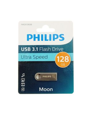 Pendrive 3.1 Philips Moon Metallica 128 GB