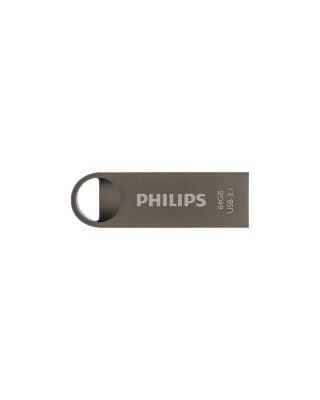 Pendrive 3.1 Philips Moon Metálica 64GB