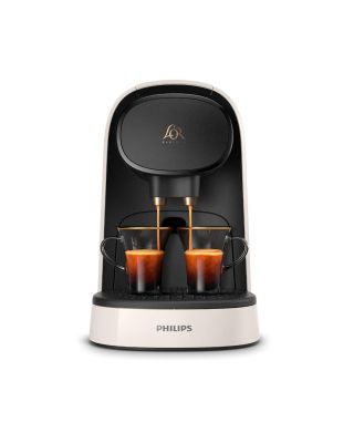 Cafetera de cápsulas Philips LM8012 L'Or Batista Blanca