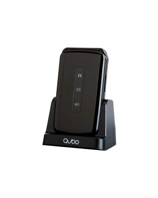 Teléfono libre Qubo P210NW negro plegable