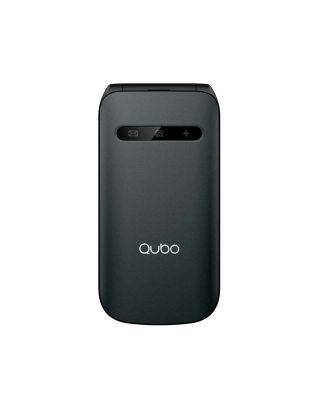 Teléfono Libre Qubo X-209 6,1 cm (2,4") Bluetooth Radio FM Cámara Botón SOS Negro