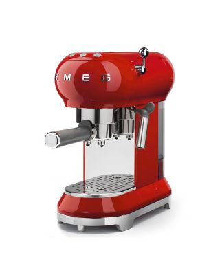 Cafetera express Smeg ECF01RDEU Roja