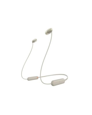Auriculares Inalámbricos Intraurales Sony WIC100 Bluetooth Beige