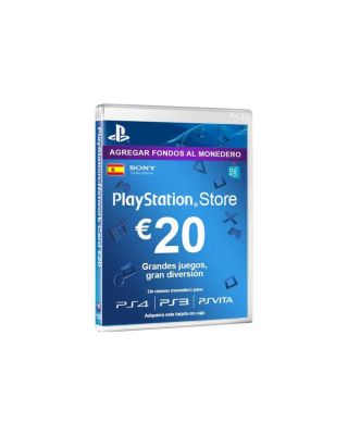 Tarjeta de Puntos para PS3/PSP de 20 euros