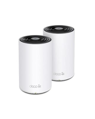 TP-Link Deco XE75 (2-pack) Tribanda (2.4 GHz / 5 GHz / 6 GHz) Wi-Fi 6E (802.11ax) Blanco 3 Interno
