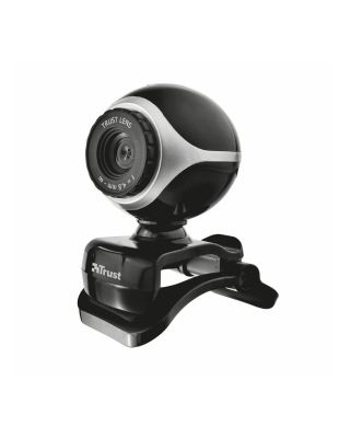 Webcam Trust Exis Negro/Plata