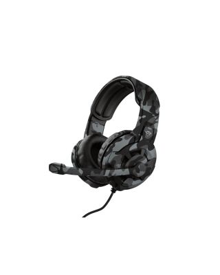 Auriculares Gaming Trust GXT 411 Radius Camuflaje Gris