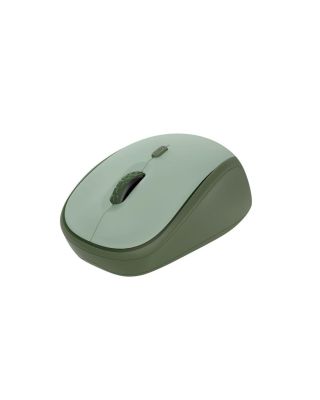 Ratón inalámbrico Trust Yvi+ Eco verde con botones silenciosos